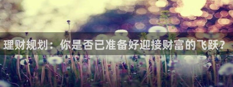 pg电子麻将胡了技巧：理财规划：你是否已准备好迎接财富的飞跃？